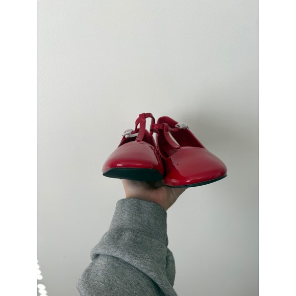 Soul Princess Women's Heels – Red Shiny – Size 8 - Picture 3 of 5